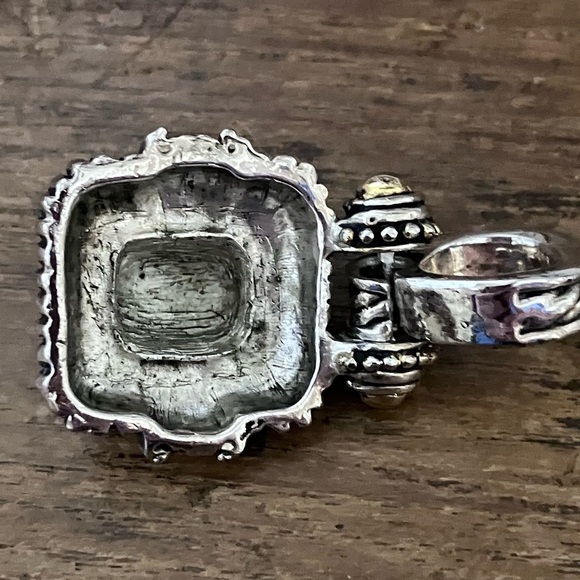 Brighton Elegant Silver and Gold Tone Pendant - Picture 5 of 7